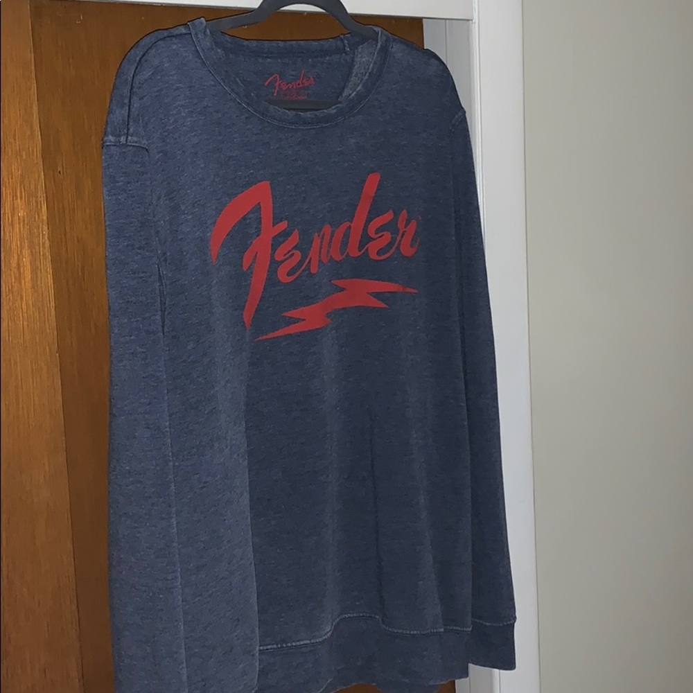 Lucky Brand Blue Fender Sweatshirt
